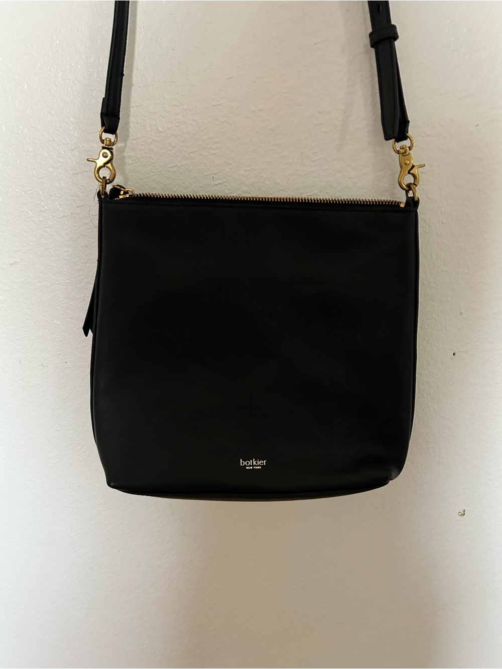 Botkier Beatrice Leather Crossbody Bag with Front Zip Pocket - Picture 7 of 11